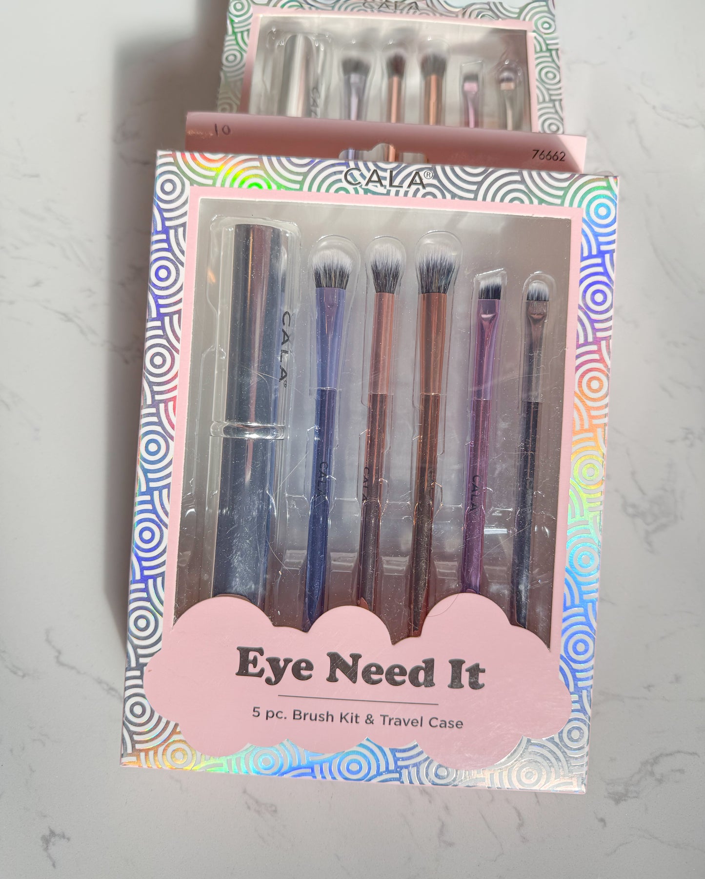 5-piece eyeshadow brush kit