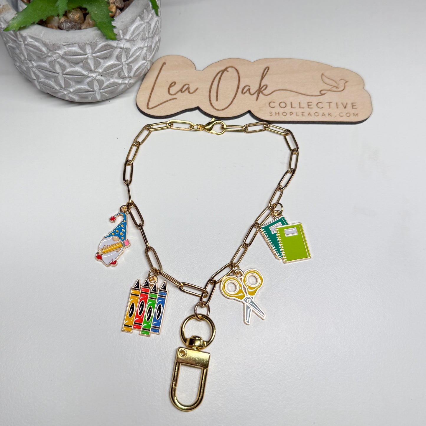 School car charm hanger