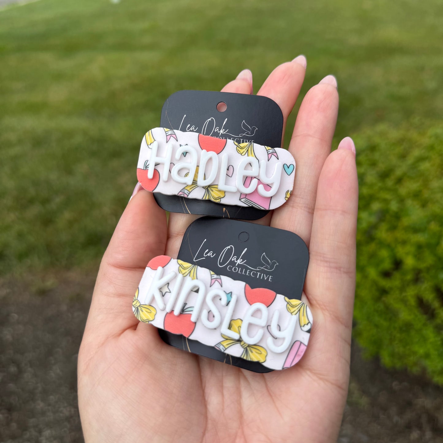 Star Pupil custom hair clip