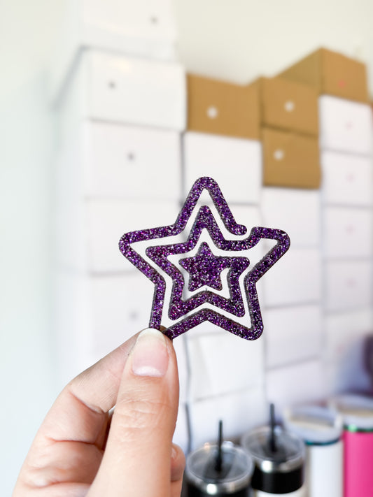 Signature Acrylic Bookmarks — Star