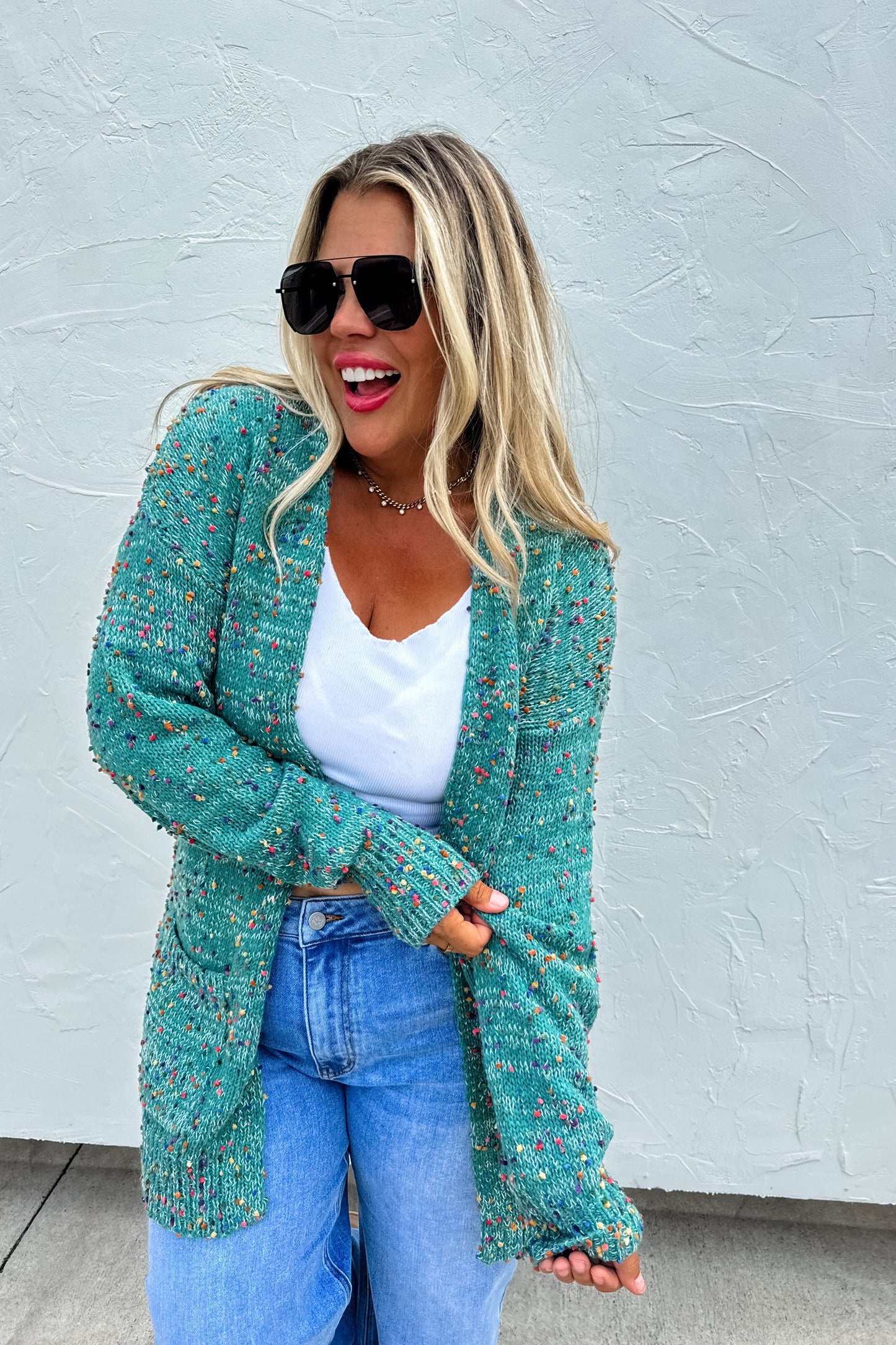 Miley Dot Cardigan (4 colors) PREORDER