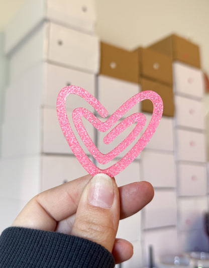 Signature Acrylic Bookmarks — Heart