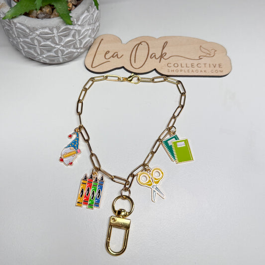 School car charm hanger