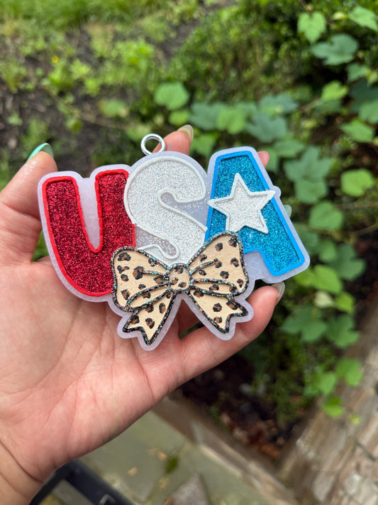 USA Love Spell car freshie