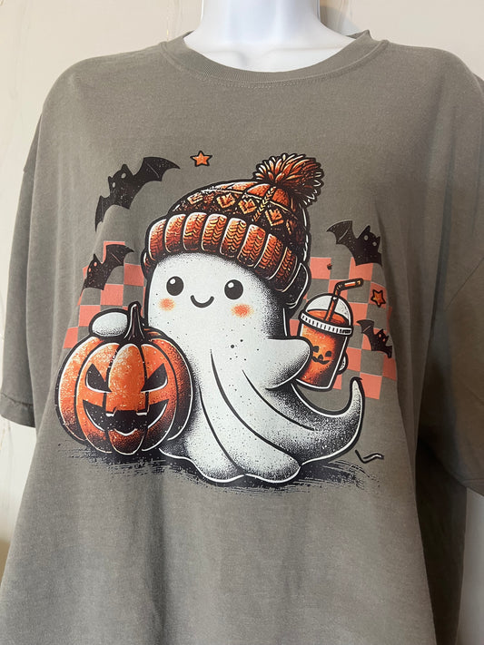 Cute ghost graphic tee