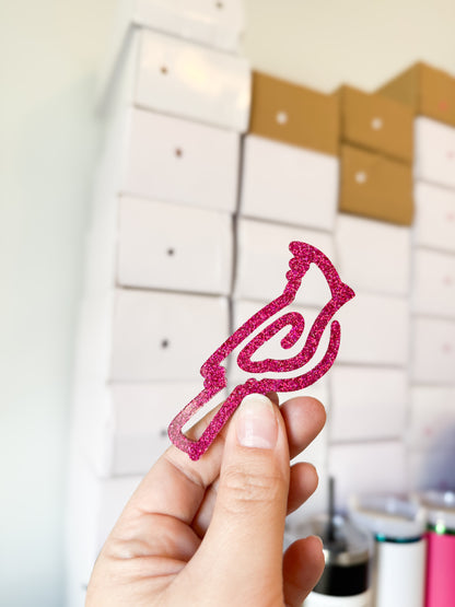 Signature Acrylic Bookmarks — Cardinal