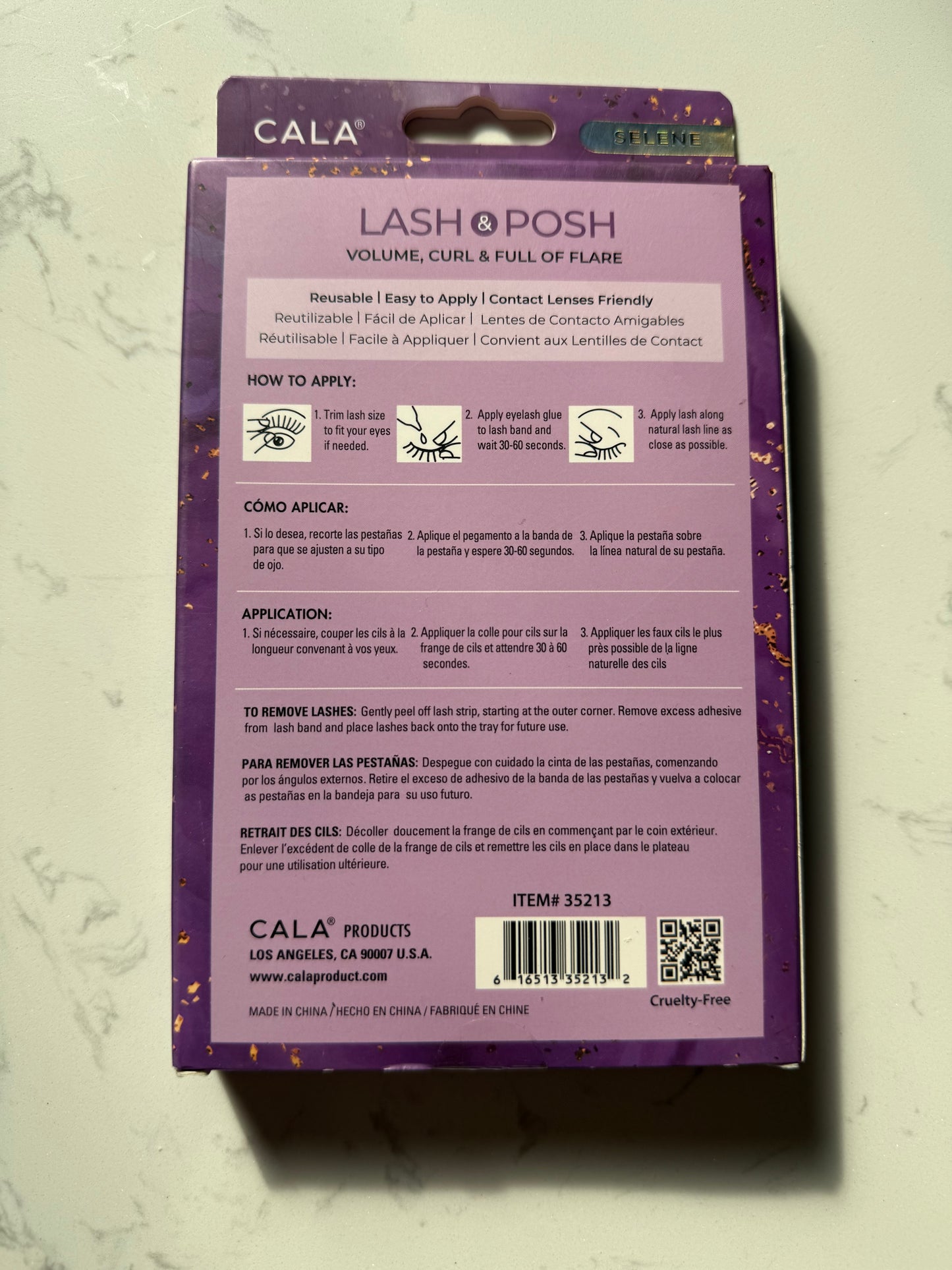 Lash set