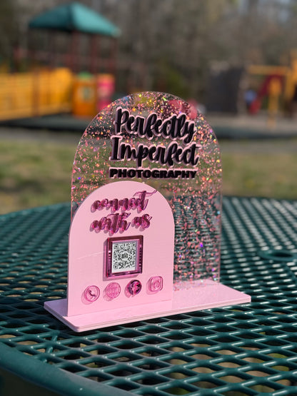 Custom acrylic stands