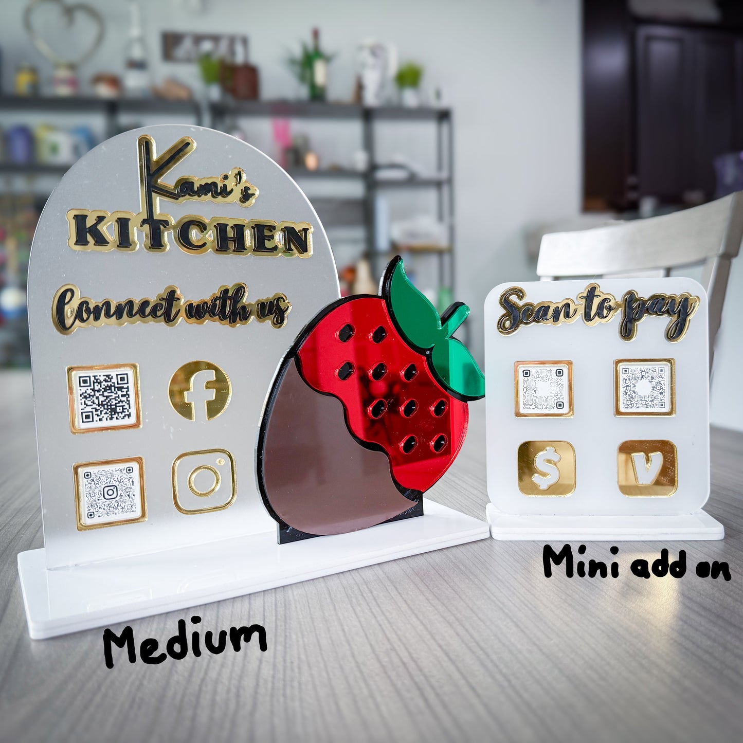 Custom acrylic stands