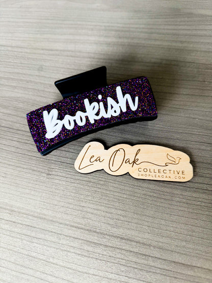 Custom wooden photo watermark