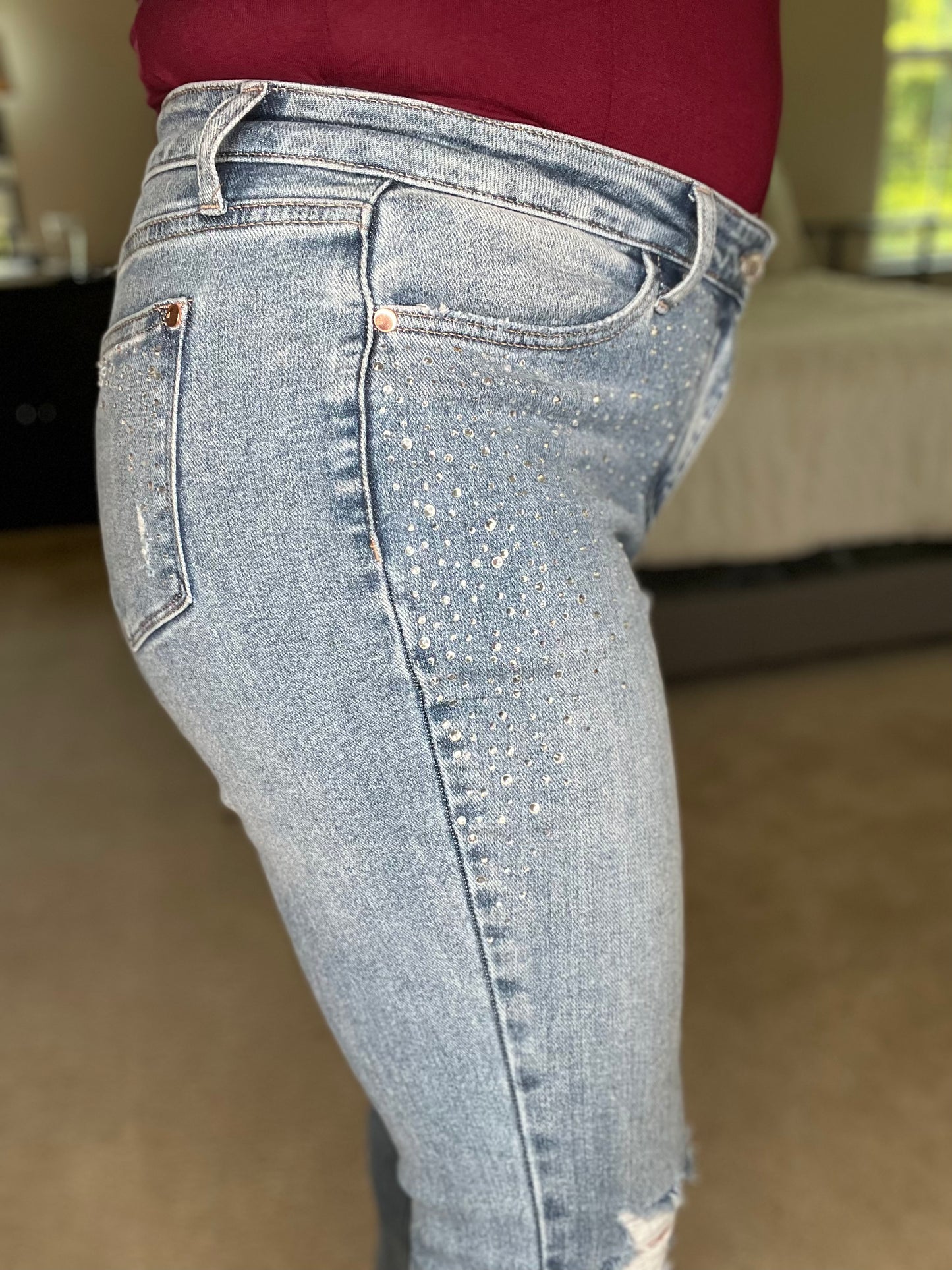 Judy Blue diamond jeans