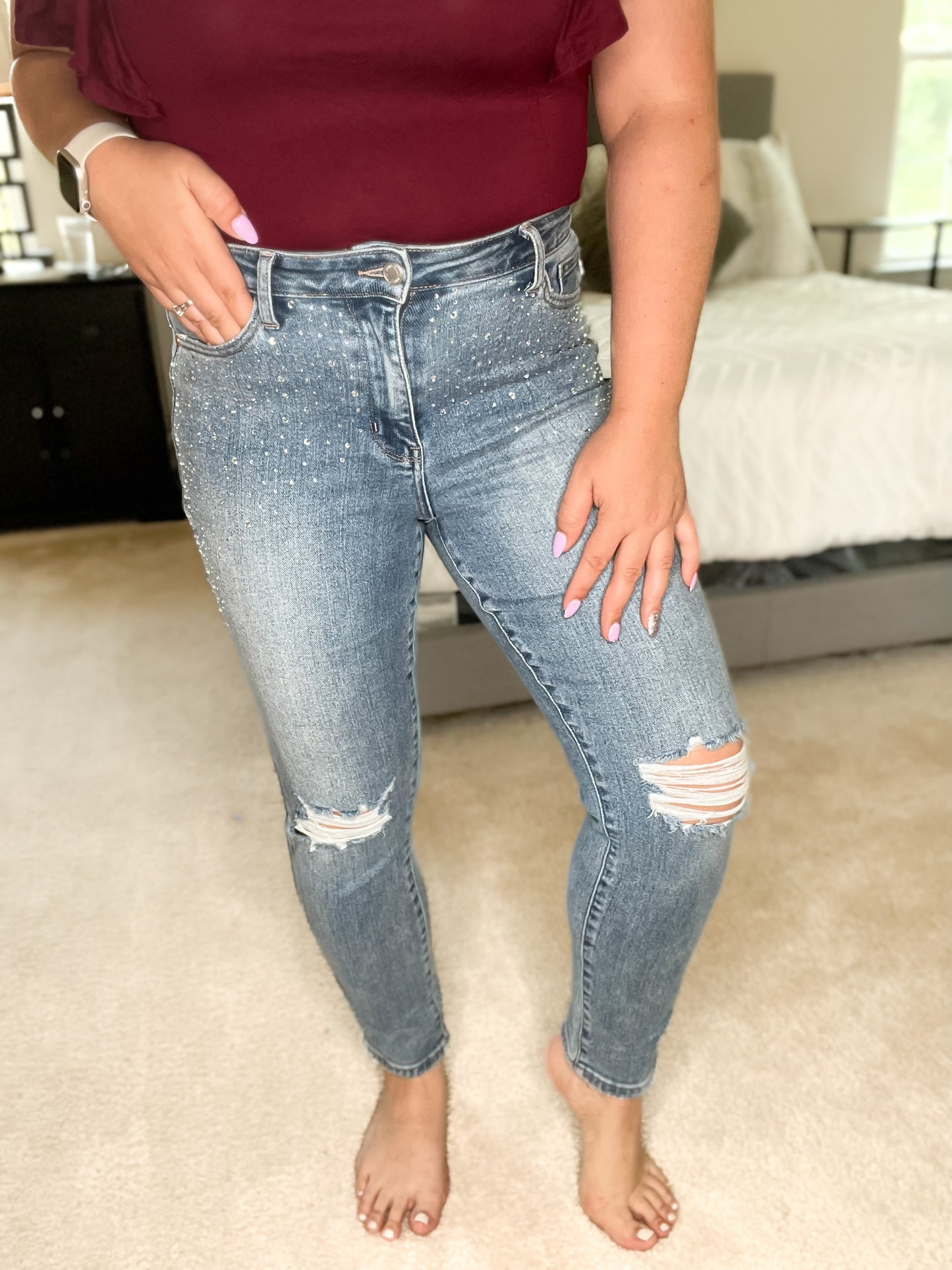 Judy Blue diamond jeans